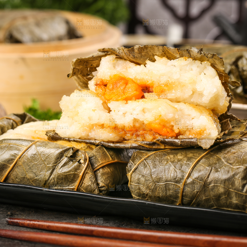 深底上的糯米鸡