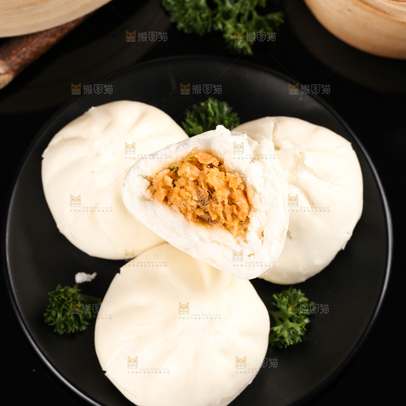 深底上的滑肉包