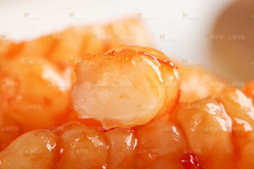 盘子里的红油宝塔菜