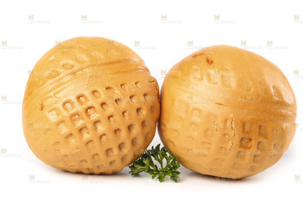 白底上的核桃包