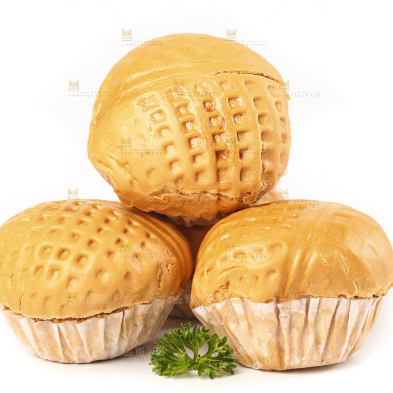 白底上的核桃包