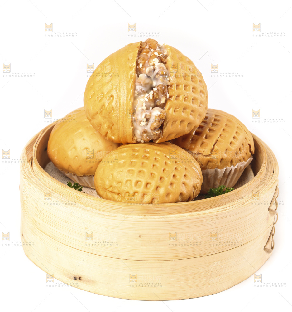 白底上的核桃包