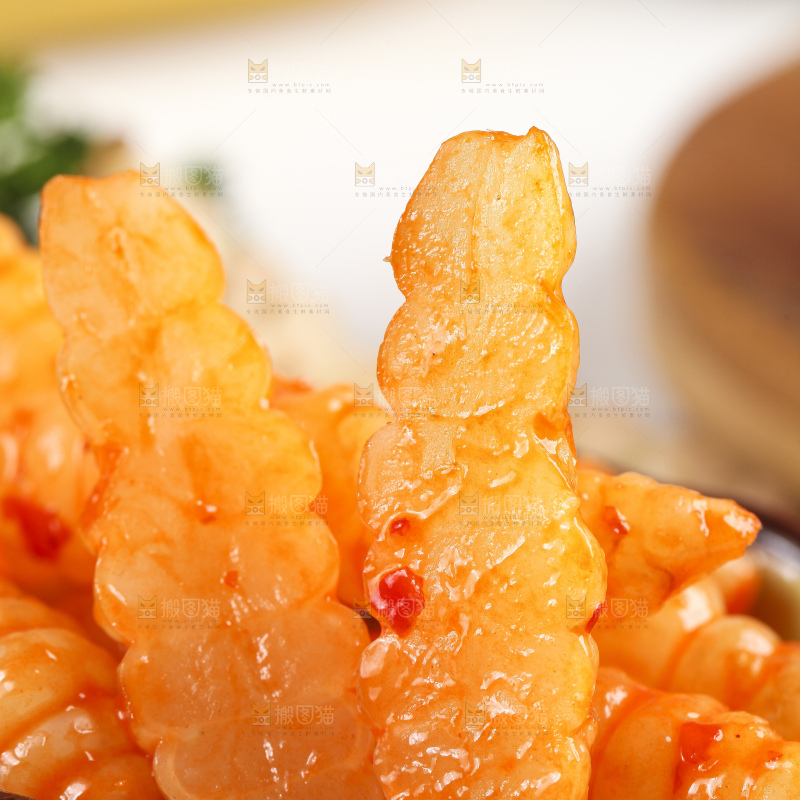 盘子里的红油宝塔菜