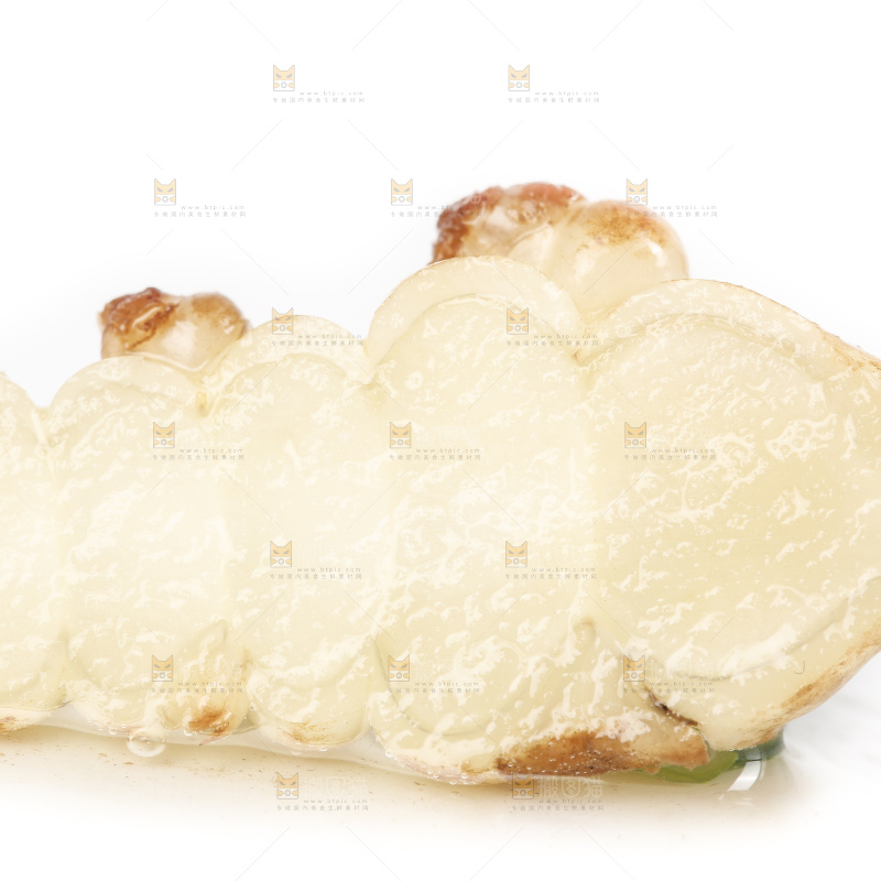白底上的宝塔菜