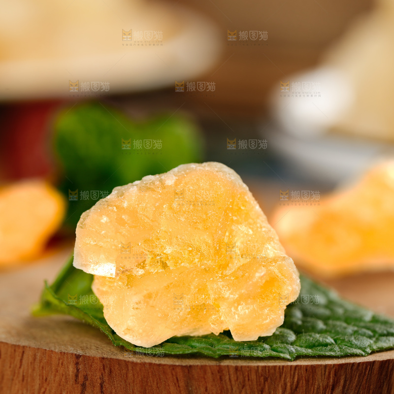 深底上的黄冰糖