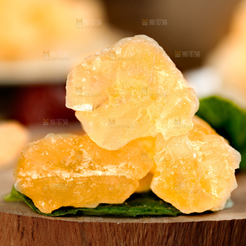 深底上的黄冰糖