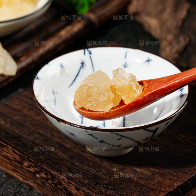 深底上的黄冰糖