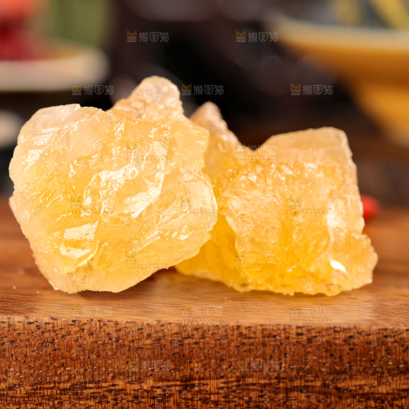 深底上的黄冰糖