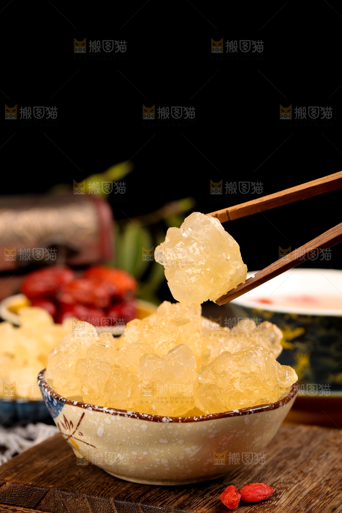 深底上的黄冰糖