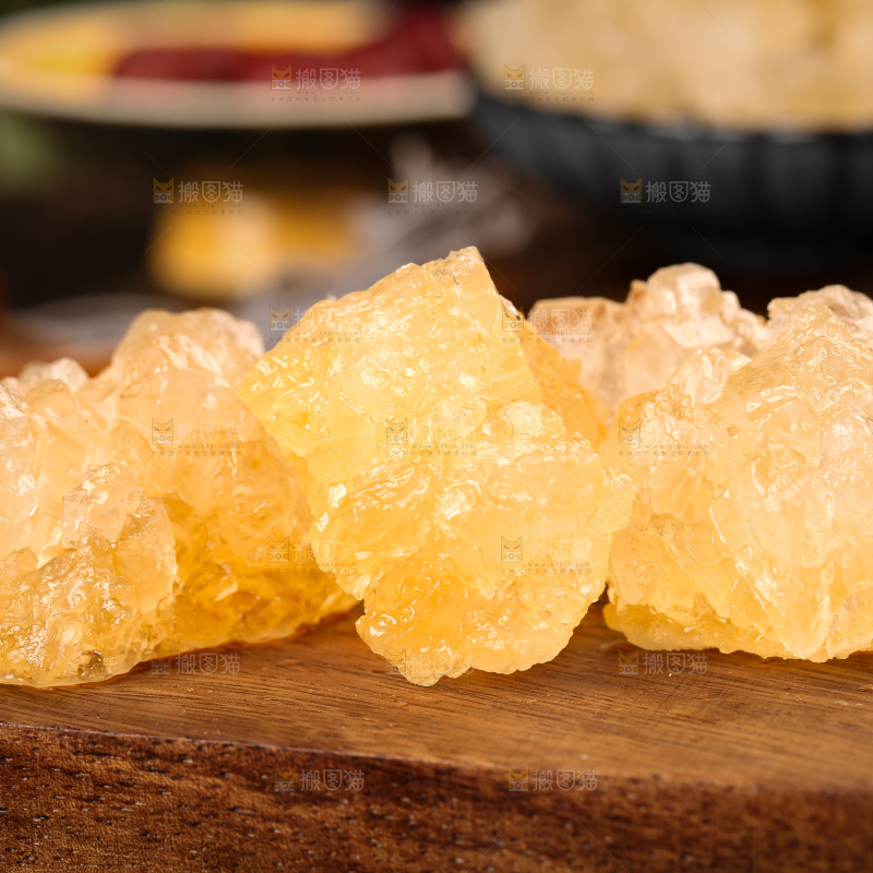 深底上的黄冰糖