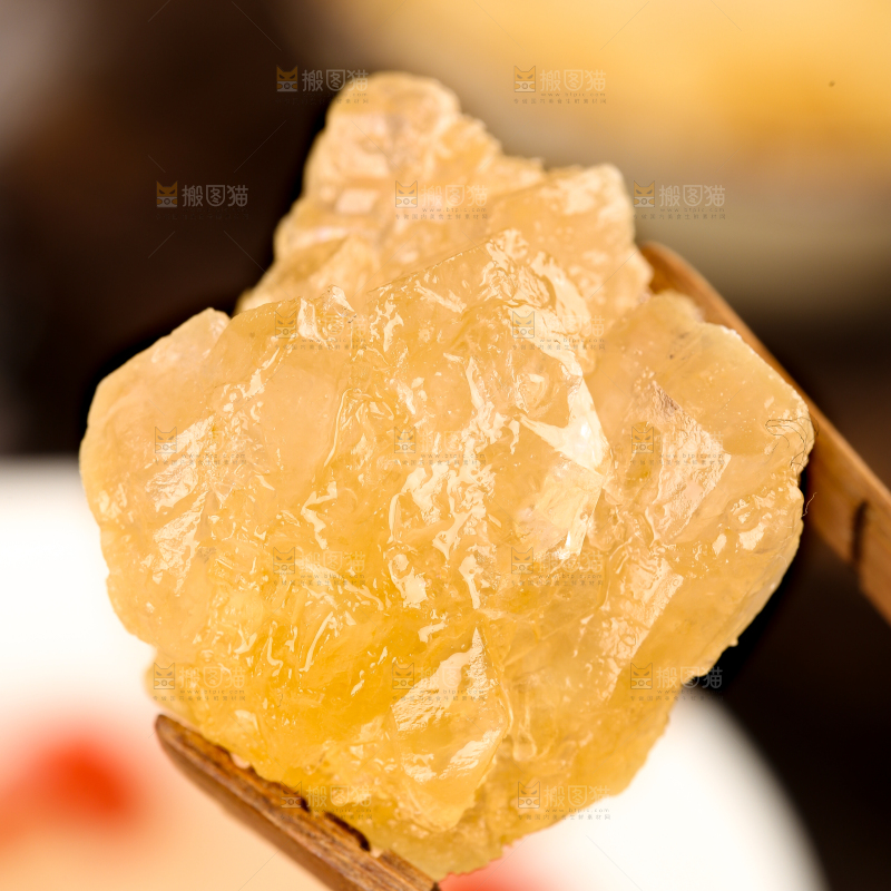 深底上的黄冰糖