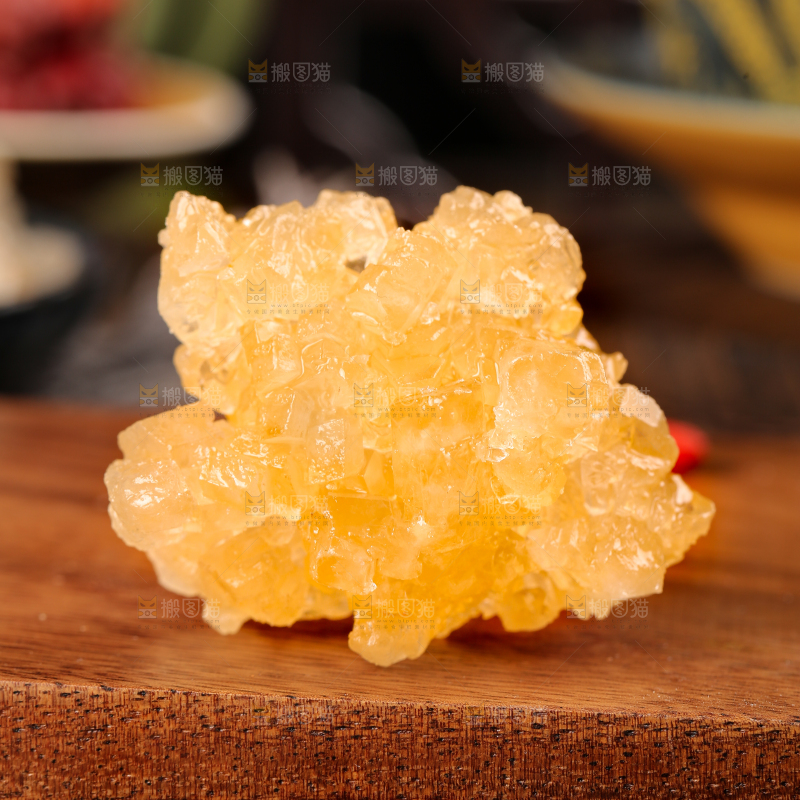 深底上的黄冰糖