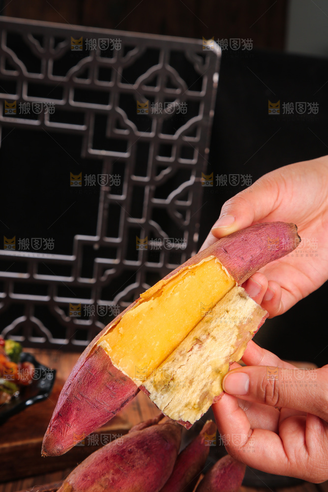 深底上的板栗红薯