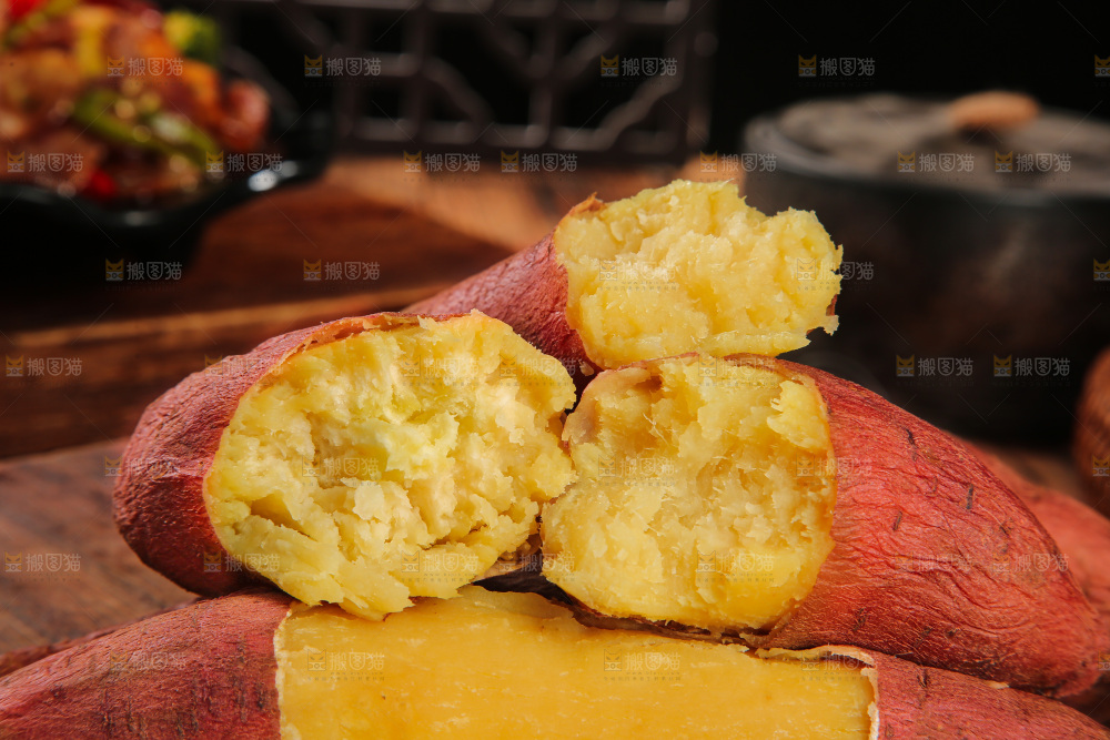 深底上的板栗红薯