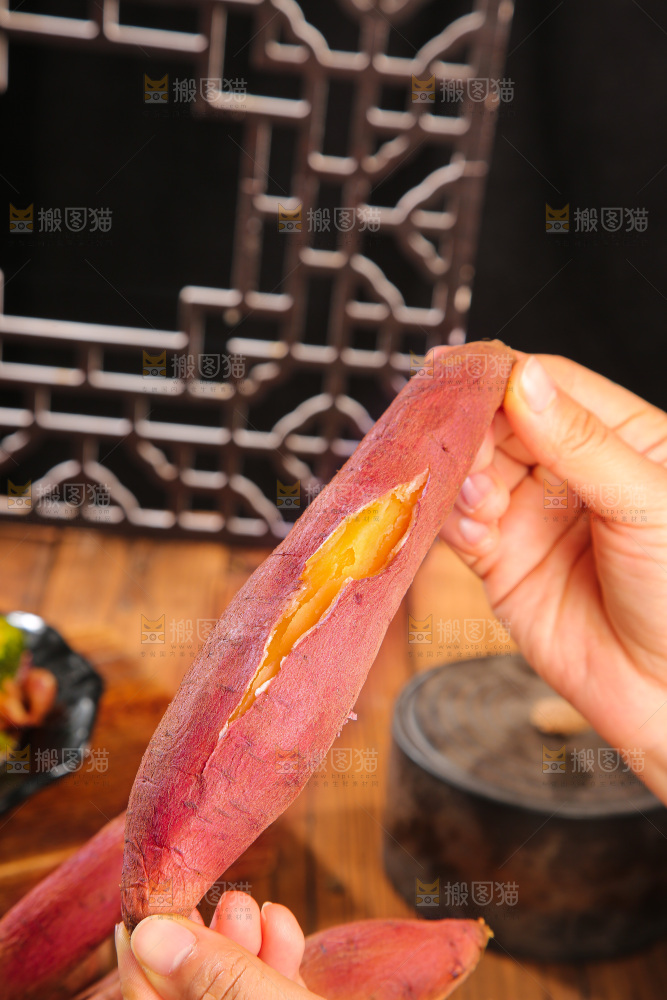 深底上的板栗红薯