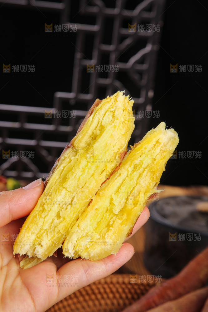 深底上的板栗红薯