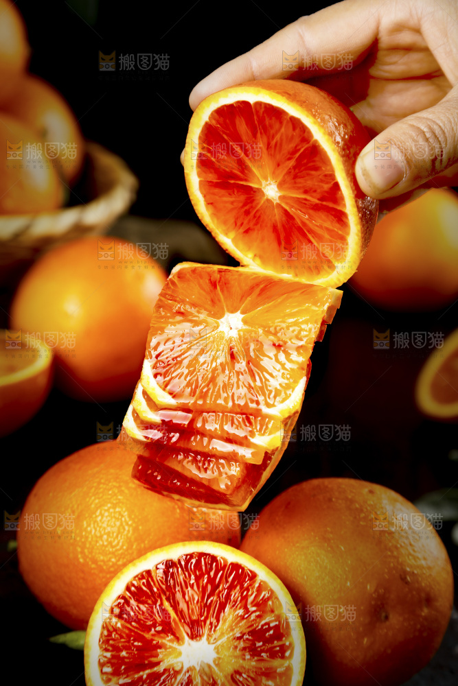 深底上的塔罗科血橙