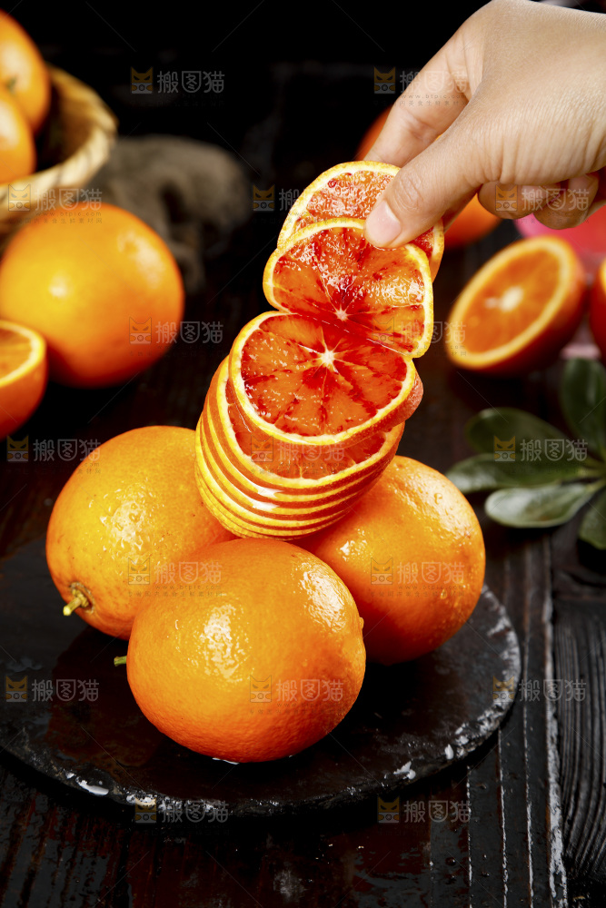 深底上的塔罗科血橙