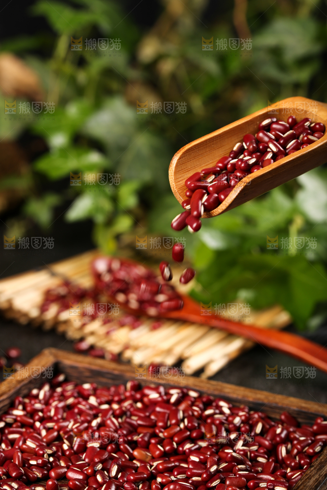 深底上的红豆