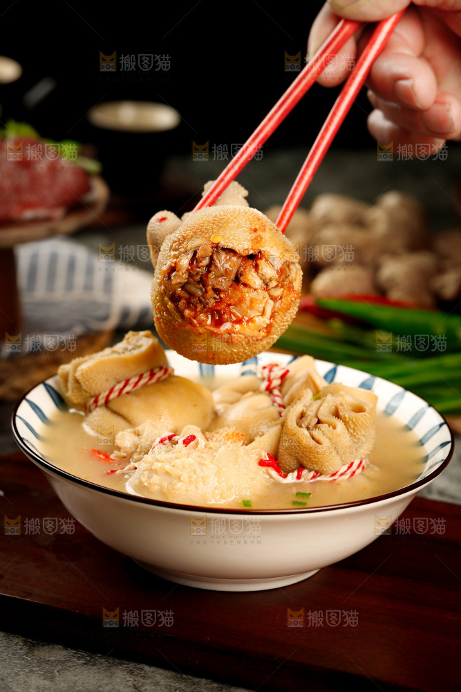 深底上的肚包肉