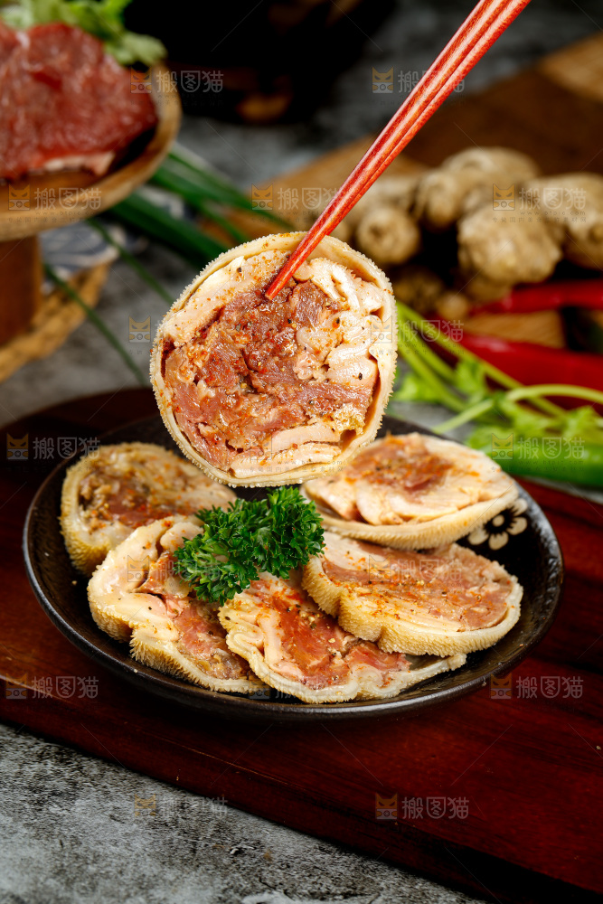深底上的肚包肉