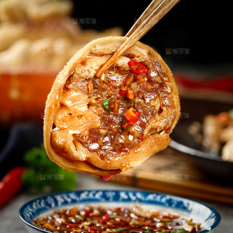 深底上的肚包肉