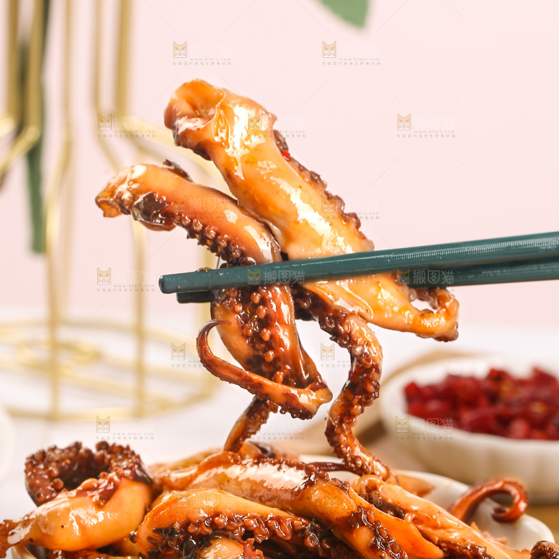 浅底上的鱿鱼须