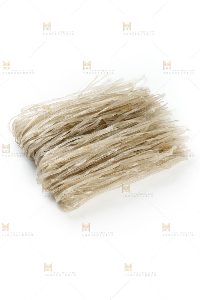 白底上的手工红薯粉