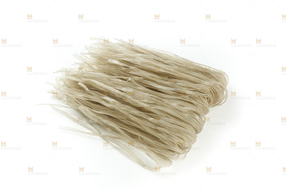 白底上的手工红薯粉