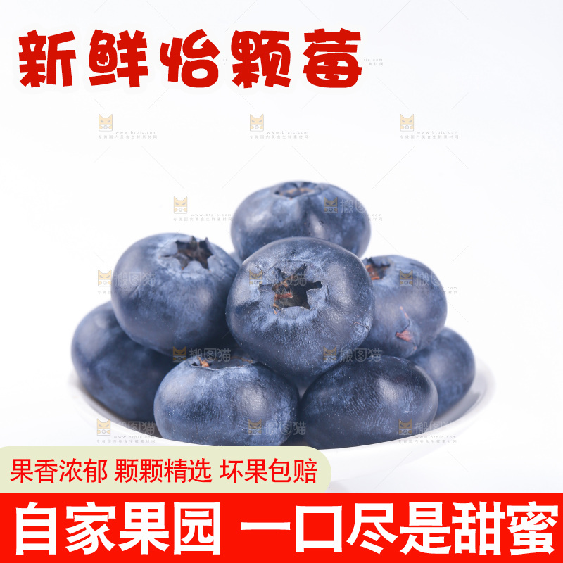 白底上的怡颗莓