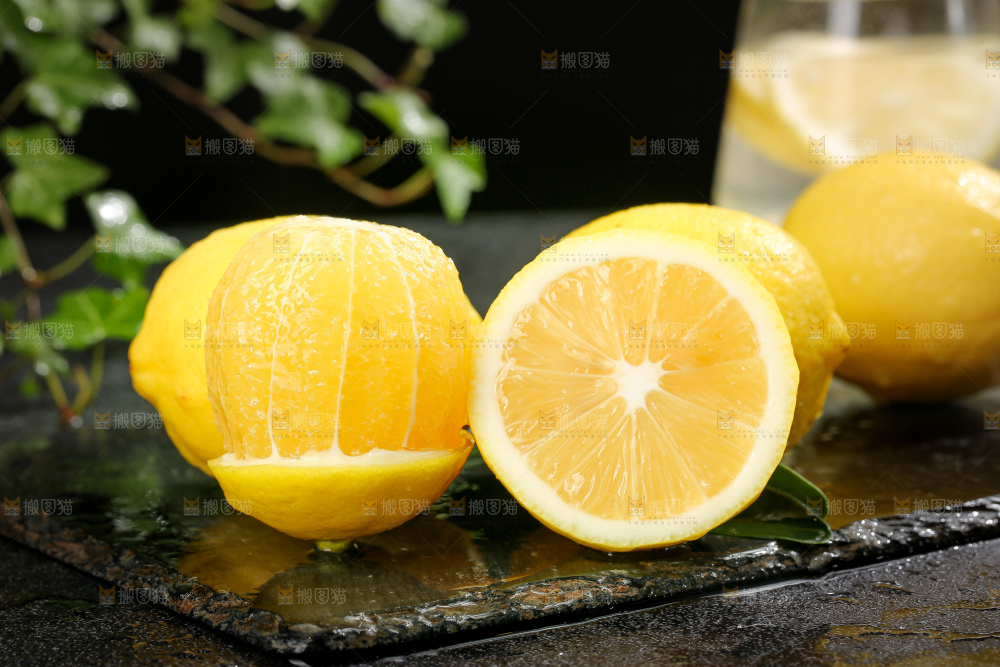 深底上的安岳黄柠檬