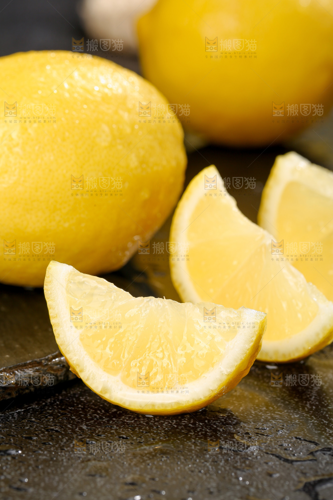 深底上的安岳黄柠檬