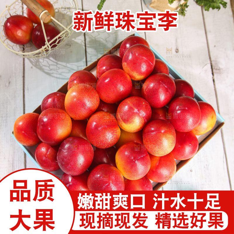 木底上的珠宝李