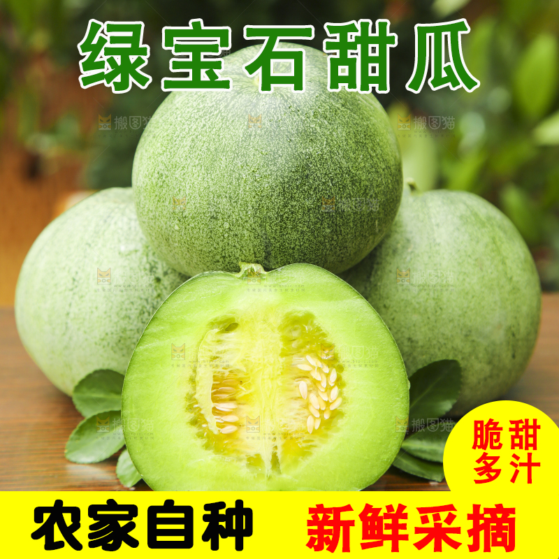 绿宝甜瓜主图
