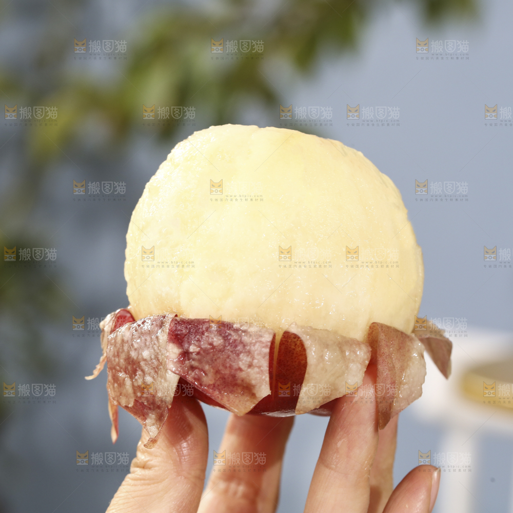 深底上的阳山水蜜桃