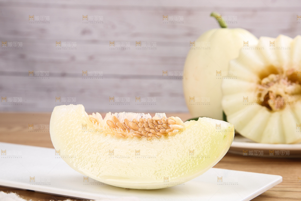 木底上的阎良甜瓜