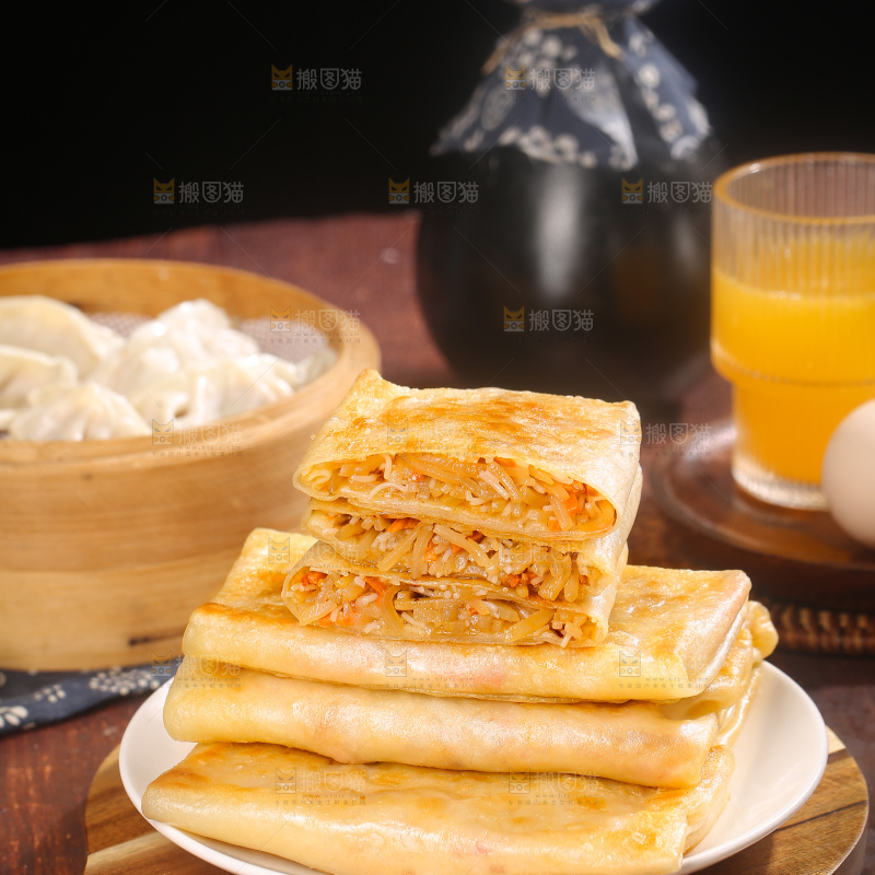 深底上的土豆三丝盒