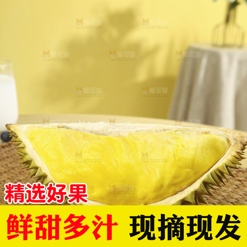 浅底上的金枕榴莲