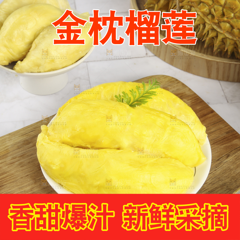 浅底上的金枕榴莲