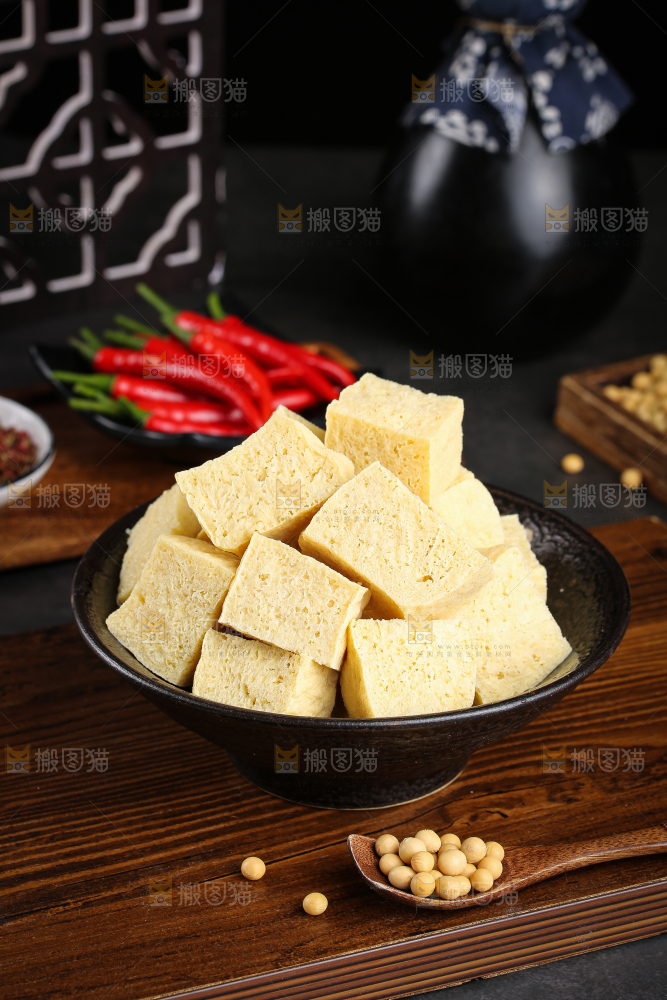 深底上的冻豆腐