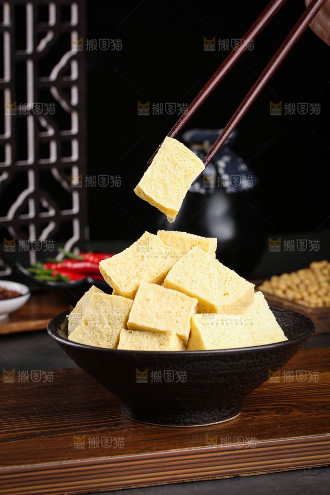 深底上的冻豆腐
