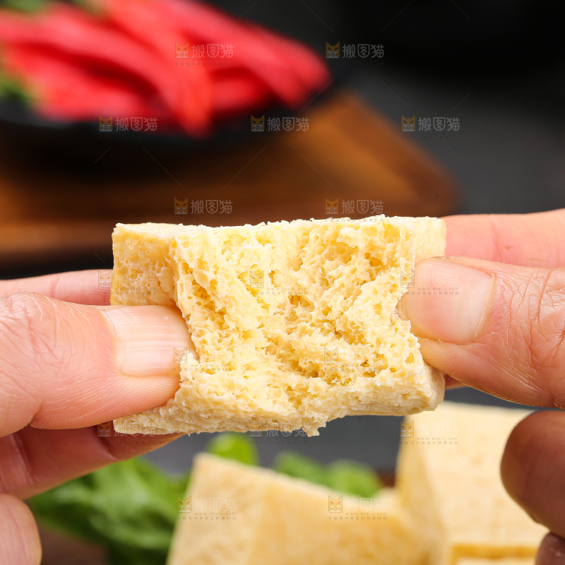 深底上的冻豆腐