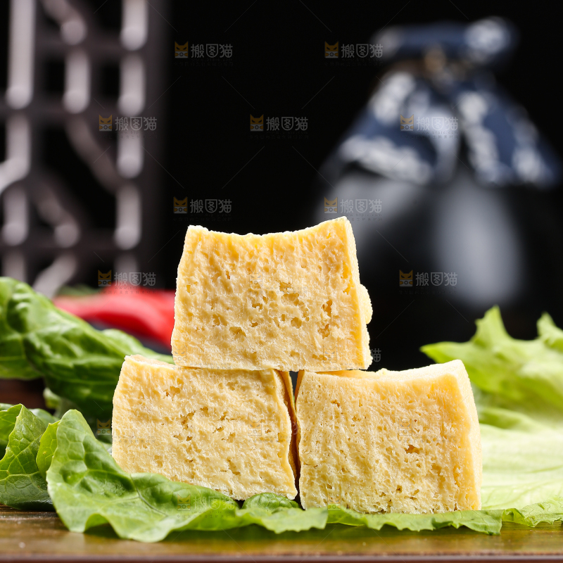 深底上的冻豆腐