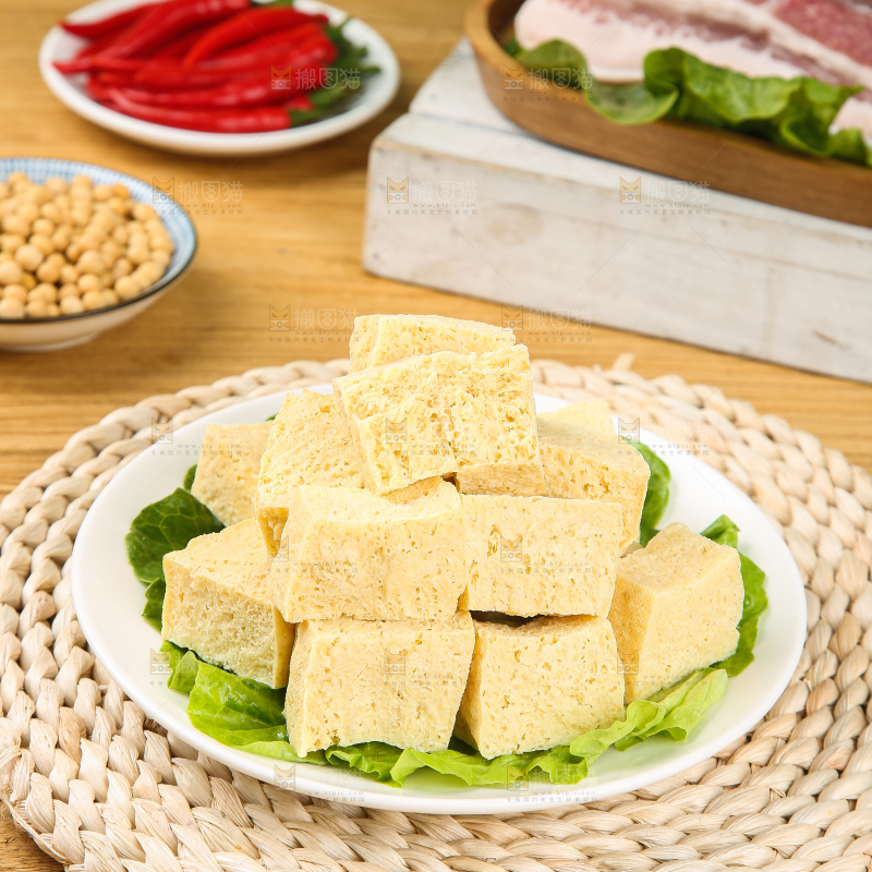 深底上的冻豆腐