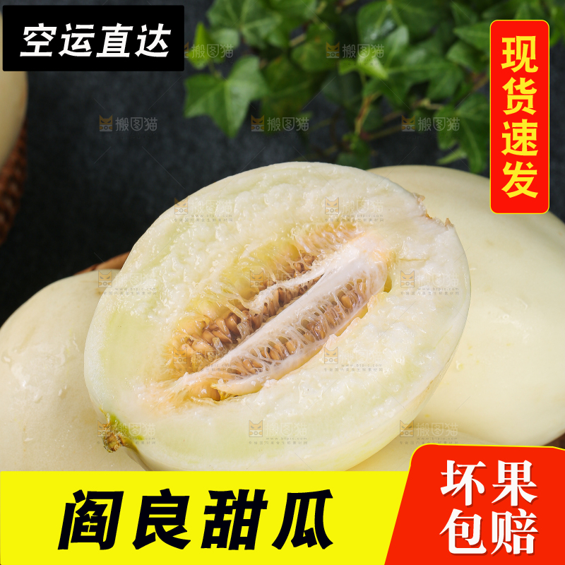 深底上的阎良甜瓜