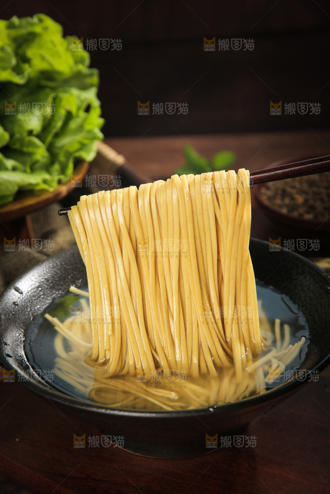 深底上的苦荞面