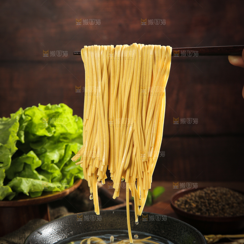 深底上的苦荞面