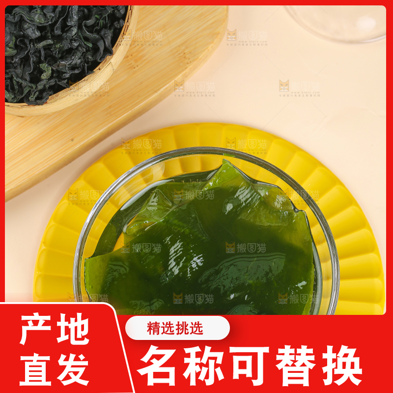 浅底上的裙带菜