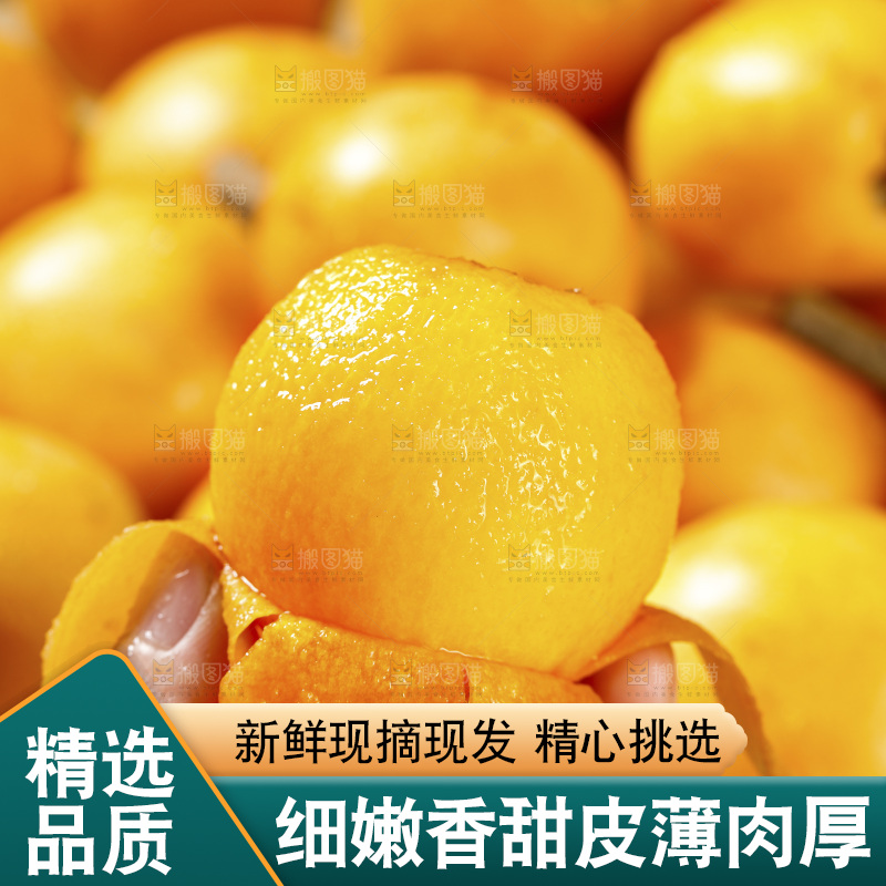 深底上的枇杷