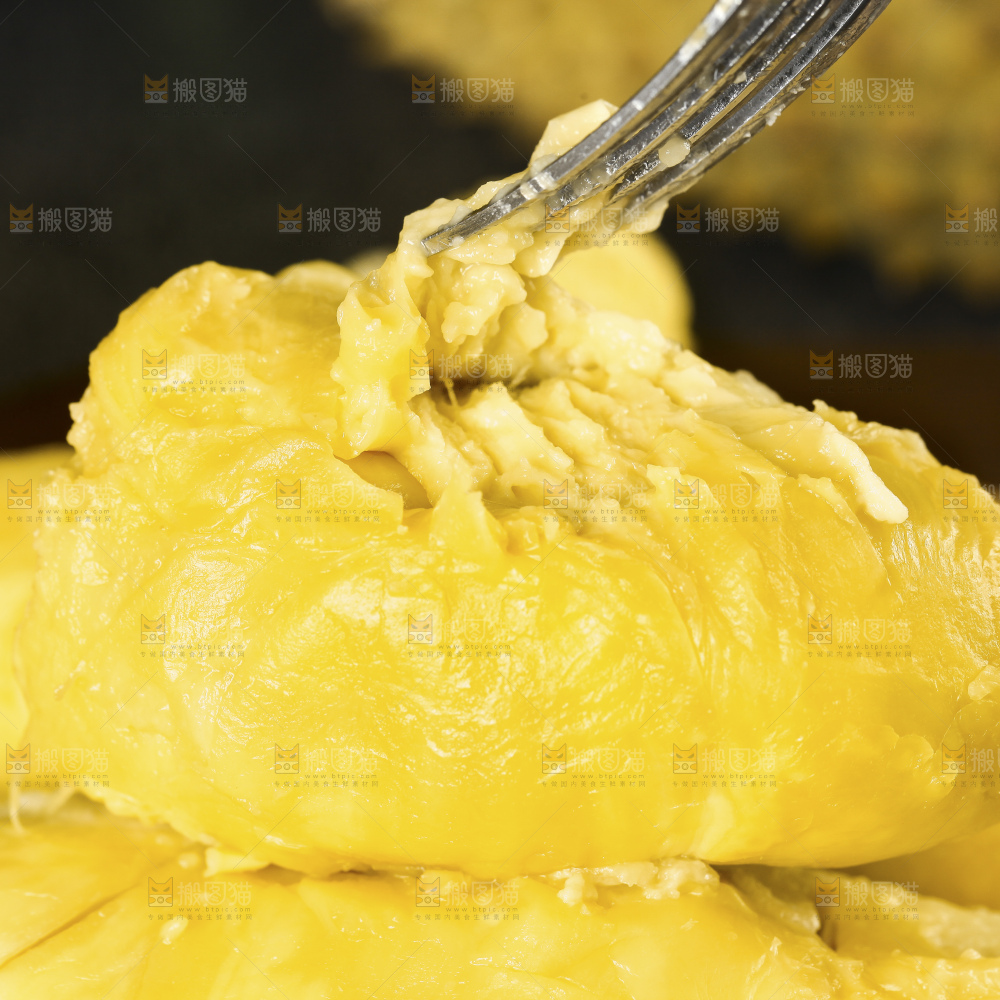 深底上的榴莲泥